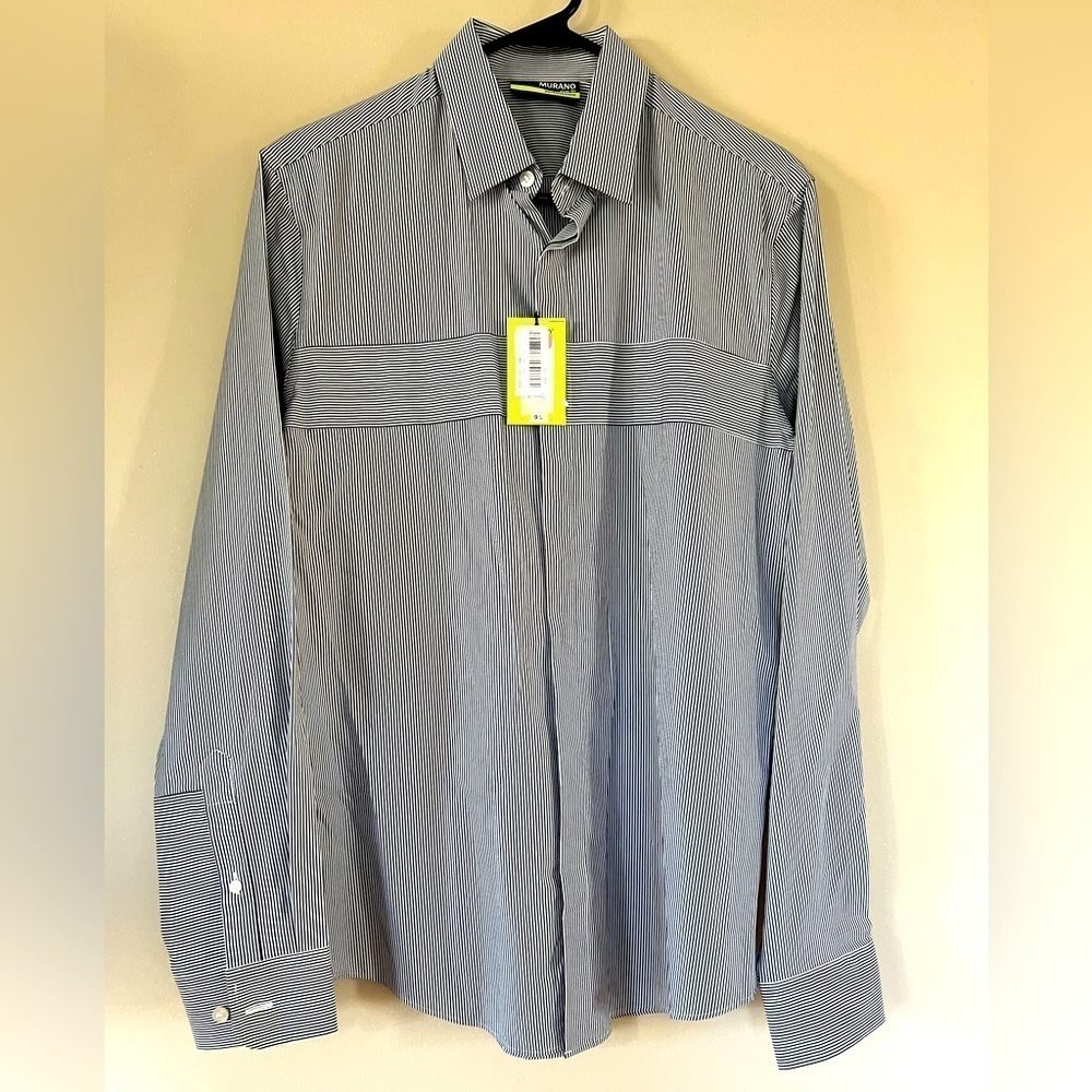 🚨Murano Slim Fit Dress Shirt